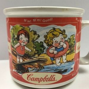 Campbell's Kids 1998 Summer Fun Vtg Soup Mug Cup
